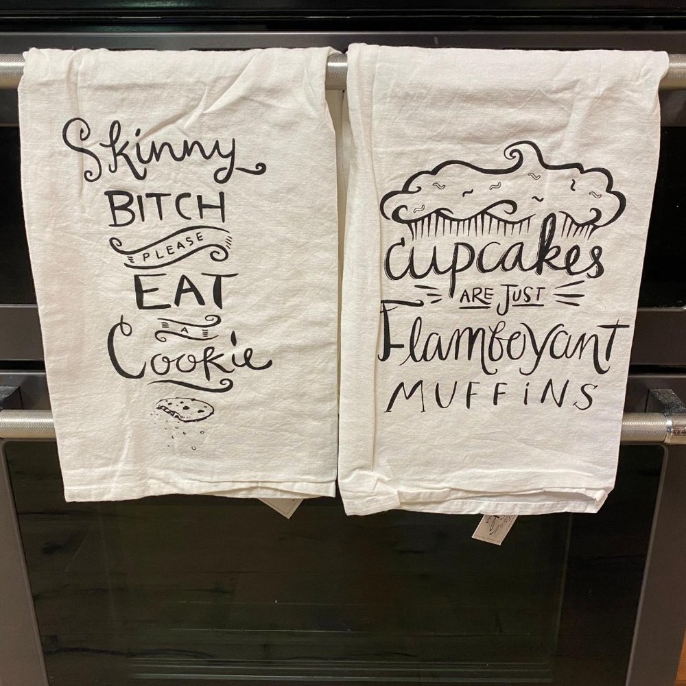 NWT LOL Cotton Hand Towel by Primitives By Kathy - Picture 4 of 6